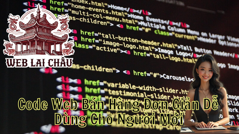 Code Web Bán Hàng Đơn Giản Dễ Dùng Cho Người Mới